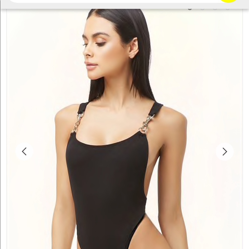 Motel backless bodysuit/swimsuit